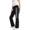 imageAEROPOSTALE Womens Aero Logo Fit and Flare SweatpantsDark Black