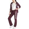 imageAEROPOSTALE Womens Aero Logo Fit and Flare SweatpantsRich Burgundy
