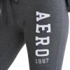imageAEROPOSTALE Womens Knit Fit and Flare SweatpantsCharcoal Heather Grey