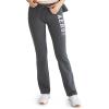imageAEROPOSTALE Womens Knit Fit and Flare SweatpantsCharcoal Heather Grey