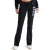 imageAEROPOSTALE Womens Knit Fit and Flare SweatpantsDark Black