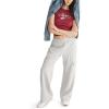 imageAEROPOSTALE Womens Low Rise Wide Leg Cargo PantsLight Heather Grey