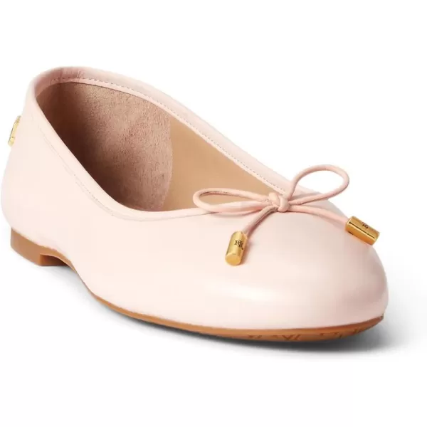 Lauren Ralph Lauren Womens Jayna Nappa Leather Flat BalletPale Pink