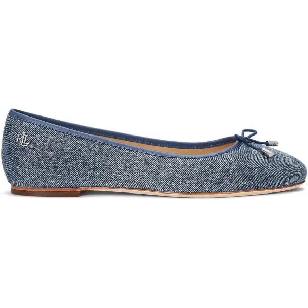 Lauren Ralph Lauren Jayna Ballet FlatBlue