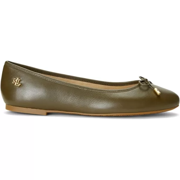 Lauren Ralph Lauren Jayna Ballet FlatBotanic Green