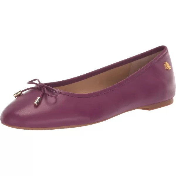 Lauren Ralph Lauren Jayna Ballet FlatPlum Caspia