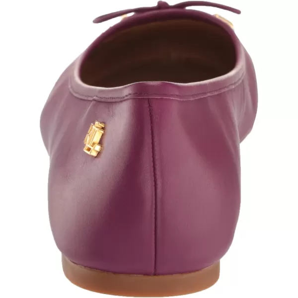 Lauren Ralph Lauren Jayna Ballet FlatPlum Caspia