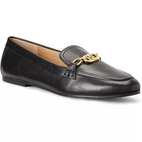 Lauren Ralph Lauren Womens Averi Nappa Leather LoaferBlack