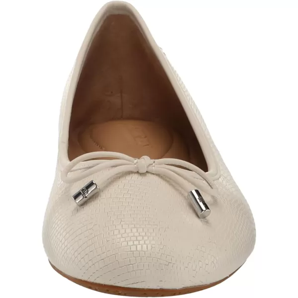 Lauren Ralph Lauren Womens Jayna Ballet FlatSoft White