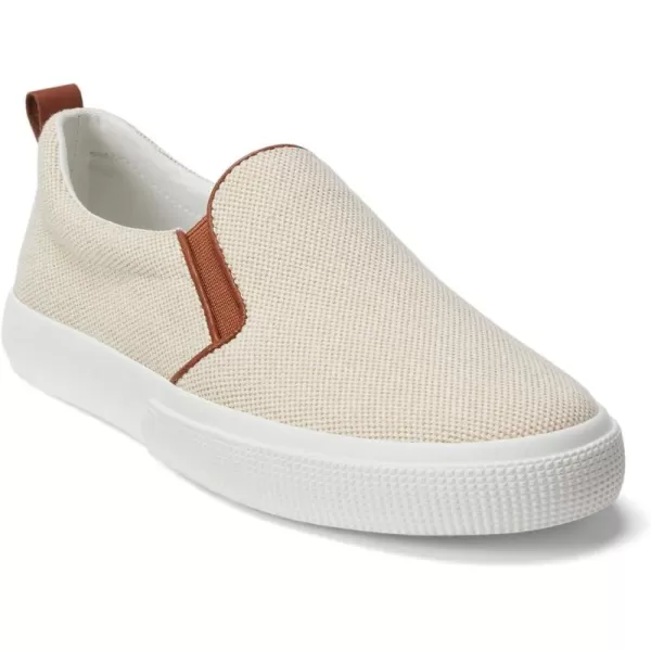 Lauren Ralph Lauren Womens Haddley Canvas Slipon SneakerNaturalDeep Saddle Tan