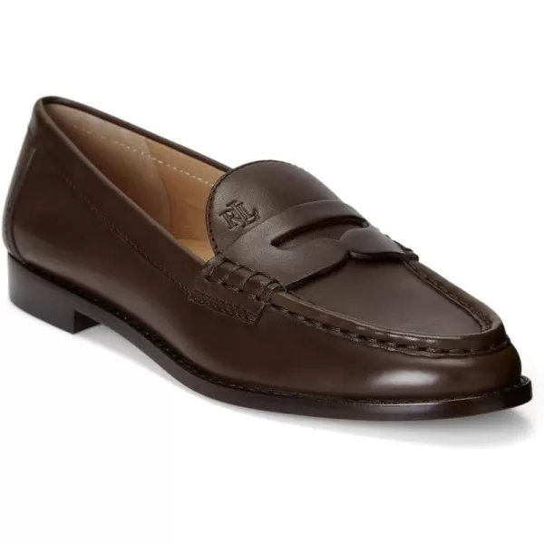 Lauren Ralph Lauren Womens Wynnie LoaferChestnut Brown