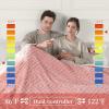 imageElectric Blanket Queen Size Heated Blanket with 5 Heat Settings ampamp 10 Timer Settings Super Soft Cozy Sherpa Blanket with Fast Heating for Home Office Use 84 x 90 Inches BeigeBaby Pink