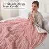 imageElectric Blanket Queen Size Heated Blanket with 5 Heat Settings ampamp 10 Timer Settings Super Soft Cozy Sherpa Blanket with Fast Heating for Home Office Use 84 x 90 Inches BeigeBaby Pink