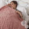 imageElectric Blanket Queen Size Heated Blanket with 5 Heat Settings ampamp 10 Timer Settings Super Soft Cozy Sherpa Blanket with Fast Heating for Home Office Use 84 x 90 Inches BeigeBaby Pink