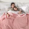 imageElectric Blanket Queen Size Heated Blanket with 5 Heat Settings ampamp 10 Timer Settings Super Soft Cozy Sherpa Blanket with Fast Heating for Home Office Use 84 x 90 Inches BeigeBaby Pink