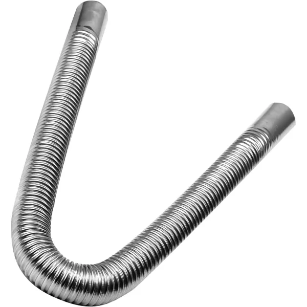 imageKXKZREN 316 Stainless Steel Straight Thru Hull Exhaust Marine Grade CorrosionResistant Fit for 24mm Tube Pipe Socket Hardware Used for Diesel Parking HeatersLength 393 inch