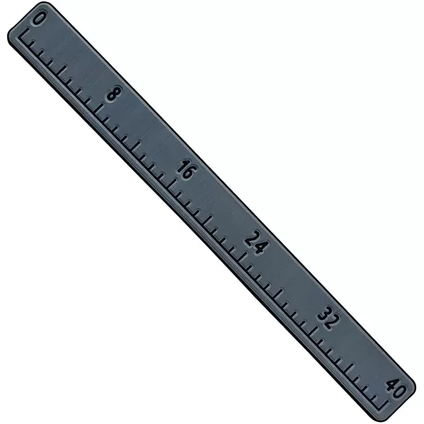 imageKXKZREN Foam Fish RulerStrong Adhesive Backing  32quot 40quot Fishing Measurement ToolWaterproof and Easy to Cleanfor Fishing Boats Yacht Coolers ampamp KayaksDark Grey