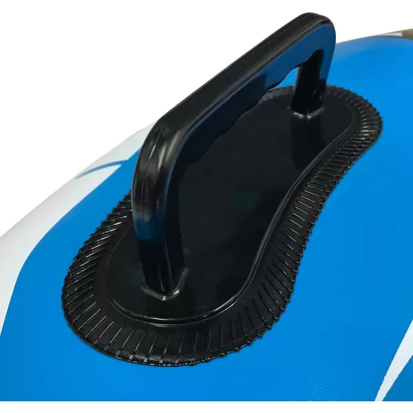 imageKXKZREN Ski Tube Inflatable Sled 43 inch Heavy Duty Thickened PVC Snow Tube with Handles for Adults Kids