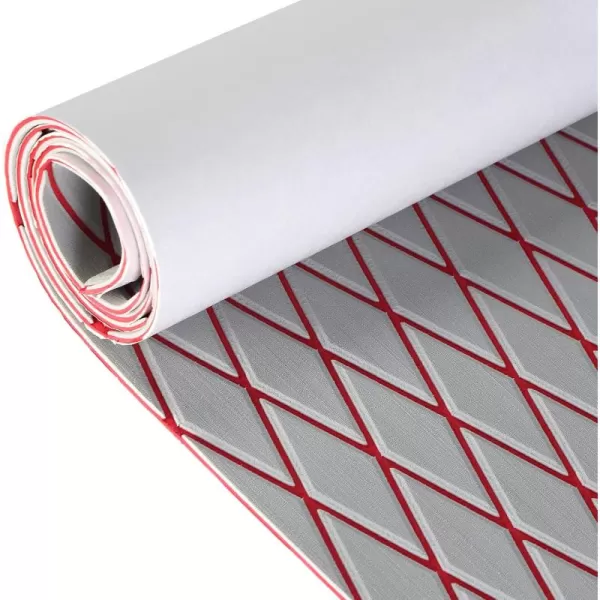 Grey With Red Seam ( Matchable Diamond )