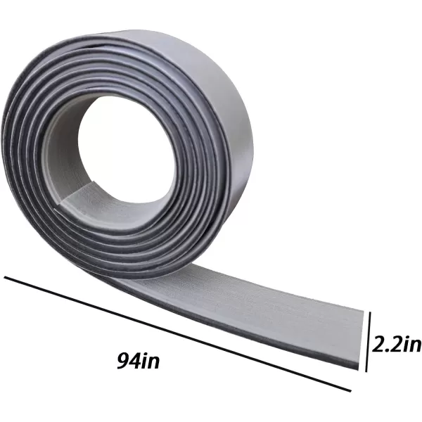 imageKXKZREN Boat Flooring EVA Foam Decking Sheet Faux Teak Marine Mat Marine Carpet Cooler Tops NonSlip SelfAdhesive Flooring for Motorboat RV Yacht Kayak Swim Platform 94quot x 47quot44quot35quot23quot16quotGrey With Blackborder Strip