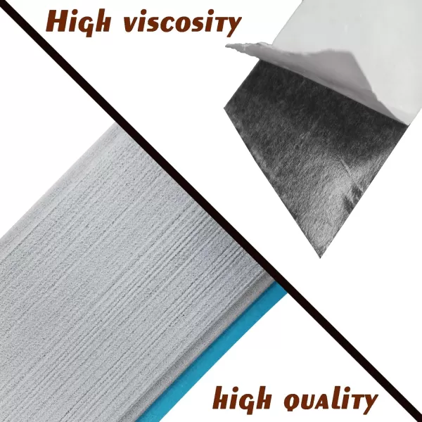 imageKXKZREN Boat Flooring EVA Foam Decking Sheet Faux Teak Marine Mat Marine Carpet Cooler Tops NonSlip SelfAdhesive Flooring for Motorboat RV Yacht Kayak Swim Platform 94quot x 47quot44quot35quot23quot16quotGrey With Blueborder Strip