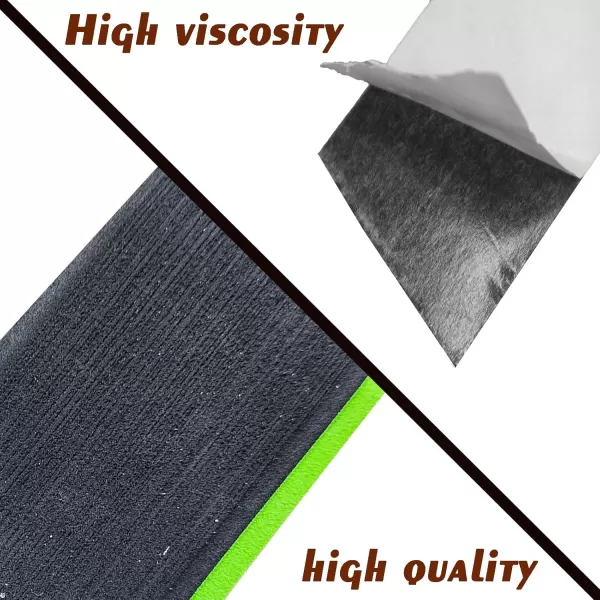 imageKXKZREN Boat Flooring EVA Foam Decking Sheet Faux Teak Marine Mat Marine Carpet Cooler Tops NonSlip SelfAdhesive Flooring for Motorboat RV Yacht Kayak Swim Platform 94quot x 47quot44quot35quot23quot16quotBlack With Greenborder Strip