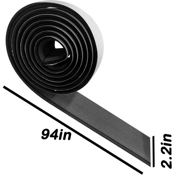 imageKXKZREN Boat Flooring EVA Foam Decking Sheet Faux Teak Marine Mat Marine Carpet Cooler Tops NonSlip SelfAdhesive Flooring for Motorboat RV Yacht Kayak Swim Platform 94quot x 47quot44quot35quot23quot16quotDark Grey With Blackborder Strip