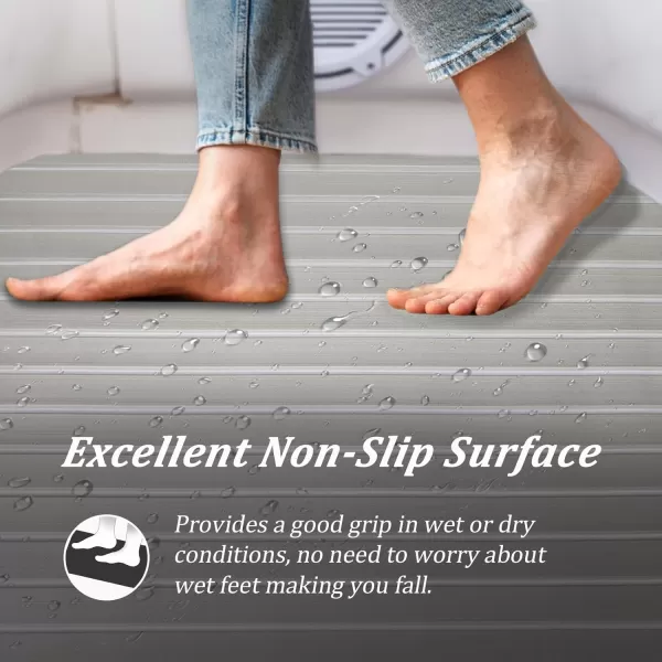 imageKXKZREN Boat Flooring EVA Foam Decking Sheet Faux Teak Marine Mat Marine Carpet Cooler Tops NonSlip SelfAdhesive Flooring for Motorboat RV Yacht Kayak Swim Platform 94quot x 47quot44quot35quot23quot16quotGrey With White Seam Lines