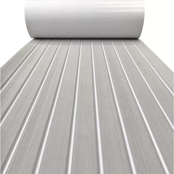 Grey With White Seam Lines