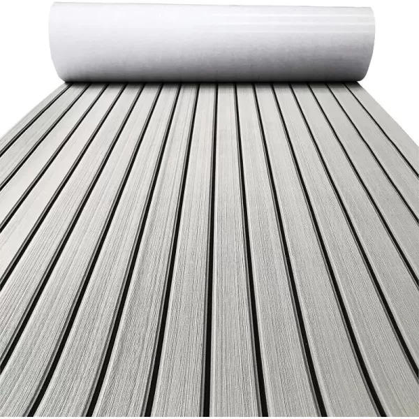 Grey With Black Seam Lines