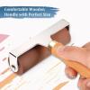 imageKXKZREN Rubber Roller for Boat Flooring Installation 4quot Rubber Brayer Glue Roller with Wooden Handle for Boat Flooring Install Stamping Printmaking Painting Wallpaper Gluing Application