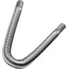 imageKXKZREN Stainless Steel Exhaust Pipe 245mm Inner Diameter Exhaust Extension Tube for Air Diesel Parking Heater Fit to 24mm Thru Hull Exhaust Tube Length 236quotLength 118 inch