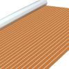 imageKXKZREN EVA Foam Boat Flooring Large Size Faux Teak Marine Boat Mat Flooring 787x787ft  59x787ft SelfAdhesive Decking Sheet for Boats Yacht Motorboat Pontoon Swim PlatformBrown with White Seam
