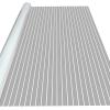 imageKXKZREN EVA Foam Boat Flooring Large Size Faux Teak Marine Boat Mat Flooring 787x787ft  59x787ft SelfAdhesive Decking Sheet for Boats Yacht Motorboat Pontoon Swim PlatformGrey with White Seam