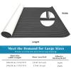 imageKXKZREN EVA Foam Boat Flooring Large Size Faux Teak Marine Boat Mat Flooring 787x787ft  59x787ft SelfAdhesive Decking Sheet for Boats Yacht Motorboat Pontoon Swim PlatformDark Grey With Black Seam
