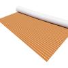 Brown with White Seam
