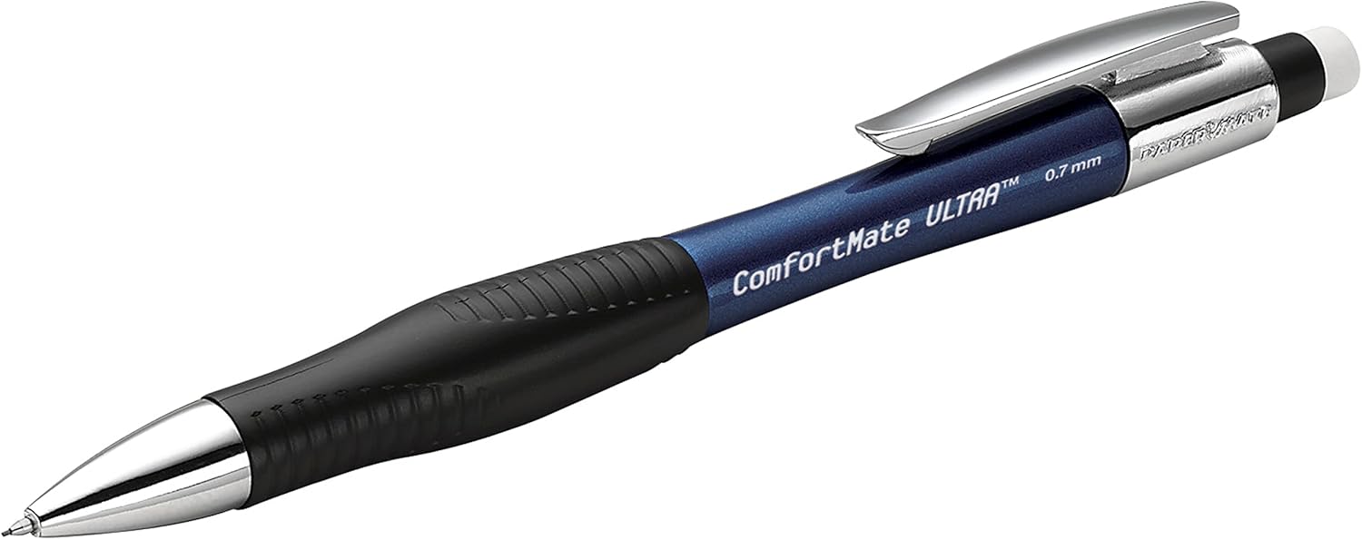 imagePaper Mate Comfort Mate Ultra Mechanical Pencil Set 07mm HB 2 Assorted Colors 2 Count1 Count Pack of 1