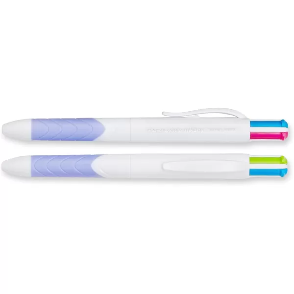 imagePaper Mate InkJoy Quatro Retractable Ballpoint Pens Medium Point Assorted Colors 3 PackAssorted Colors
