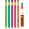 imagePaper Mate Handwriting Triangular Mechanical Pencil Set with Lead ampamp Eraser Refills 13mm Back to School Teacher Supplies Home Sketching Drafting Fun Barrel Colors 8 Count8 Count Pack of 2