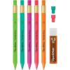 imagePaper Mate Handwriting Triangular Mechanical Pencil Set with Lead ampamp Eraser Refills 13mm Back to School Teacher Supplies Home Sketching Drafting Fun Barrel Colors 8 Count8 Count Pack of 2