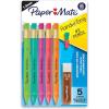 imagePaper Mate Handwriting Triangular Mechanical Pencil Set with Lead ampamp Eraser Refills 13mm Back to School Teacher Supplies Home Sketching Drafting Fun Barrel Colors 8 Count1 Count Pack of 1