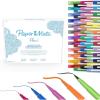 imagePaper Mate Flair Felt Tip Pens Ultimate Pack Features 5 Different Types of Pens Assorted Colors 60 Count