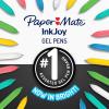 imagePaper Mate InkJoy Bright Pens Gel Pens Medium Point 07mm Retractable Assorted Brighter Colors 10 Count10 Count