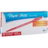 imagePaper Mate EraserMate Erasable Pen Medium Point Blue Box of 12Red