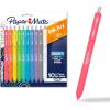 imagePaper Mate InkJoy Bright Pens Gel Pens Medium Point 07mm Retractable Assorted Brighter Colors 10 Count10 Count