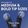 imagePaper Mate Profile Ballpoint Pen Retractable Bold 14 Mm Assorted Ink and Barrel Colors 8PackAssorted Retractable