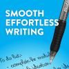 imagePaper Mate Profile Retractable Ballpoint Pen Bold Point Translucent Barrel Blue Ink 4 Count
