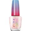 Cheers to No Smears: peach with silver glitter