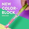 imagePaper Mate Clearpoint Mechanical Pencil BreakResistant Color Block Edition HB 2 Lead 07mm 6 CountColor Block