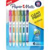 imagePaper Mate Clearpoint Mechanical Pencil BreakResistant Color Block Edition HB 2 Lead 07mm 6 CountSingle Color
